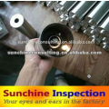 Steel Tube, Seamless pipe Inspection Services / Quality Control and Testing / Third Party Inspection